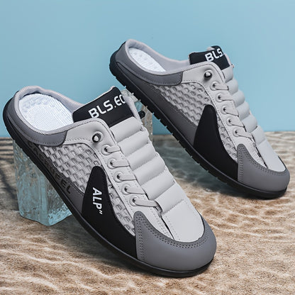 Zapatillas de hombre casual de deslizamiento - Transpirable, Antideslizante, Moda Redonda-Punta de loafers con marca "ALP" y "CACRUFEI", Perfecto para caminar al aire libre, camping y ropa casual, Calzado casual | Loafers elegantes | Zapatillas de desliza