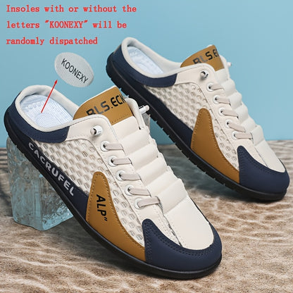 Zapatillas de hombre casual de deslizamiento - Transpirable, Antideslizante, Moda Redonda-Punta de loafers con marca "ALP" y "CACRUFEI", Perfecto para caminar al aire libre, camping y ropa casual, Calzado casual | Loafers elegantes | Zapatillas de desliza