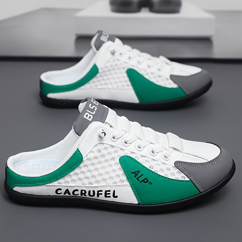 Zapatillas de hombre casual de deslizamiento - Transpirable, Antideslizante, Moda Redonda-Punta de loafers con marca "ALP" y "CACRUFEI", Perfecto para caminar al aire libre, camping y ropa casual, Calzado casual | Loafers elegantes | Zapatillas de desliza