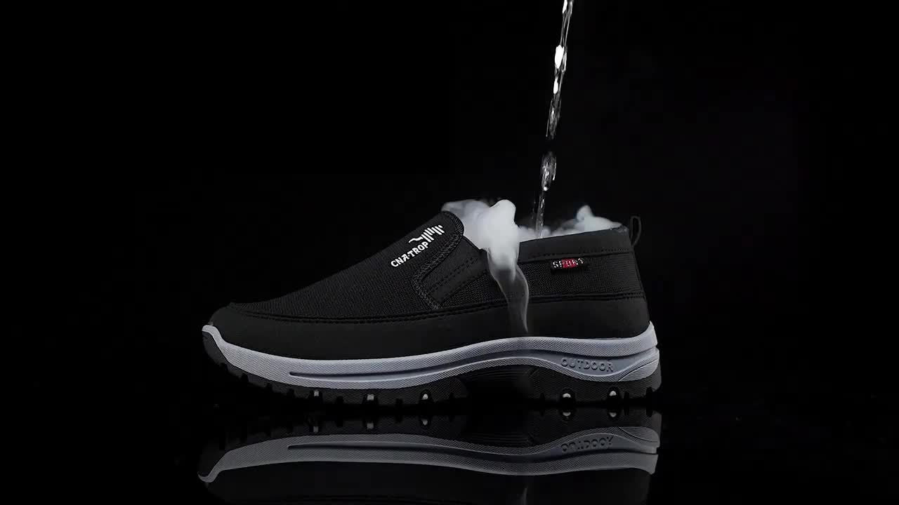 Mocasines Cómodos Antideslizantes para Hombre | Zapatos Casuales Transpirables de Color Sólido Tejidos a Mano, Suela Gruesa Ligera para Actividades al Aire Libre en Todas las Estaciones y Comodidad Diaria