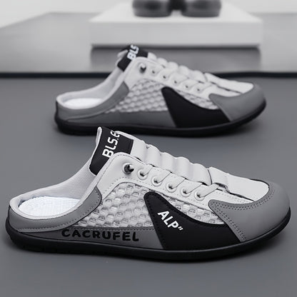 Zapatillas de hombre casual de deslizamiento - Transpirable, Antideslizante, Moda Redonda-Punta de loafers con marca "ALP" y "CACRUFEI", Perfecto para caminar al aire libre, camping y ropa casual, Calzado casual | Loafers elegantes | Zapatillas de desliza