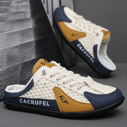 Zapatillas de hombre casual de deslizamiento - Transpirable, Antideslizante, Moda Redonda-Punta de loafers con marca "ALP" y "CACRUFEI", Perfecto para caminar al aire libre, camping y ropa casual, Calzado casual | Loafers elegantes | Zapatillas de desliza